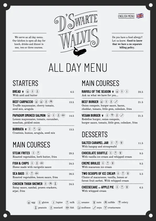 Menu_De Hoop op d'Swarte Walvis_Zaandam_image_1
