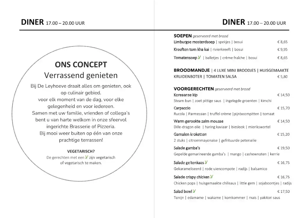 Menu_Brasserie De Leyhoeve_Tilburg_immagine_3