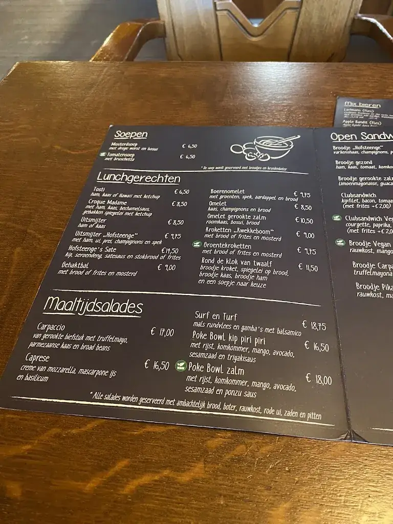 Menu_Café-Restaurant Hofsteenge_Grolloo_image_1