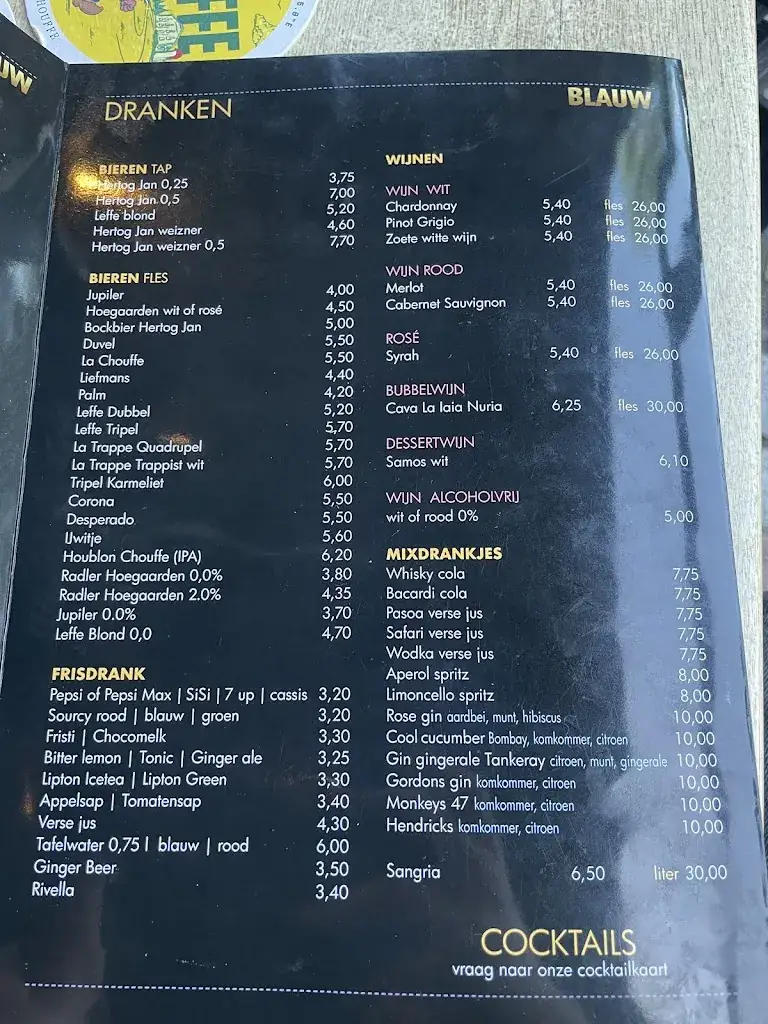 Menu_Blauw eten en drinken_Waalwijk_image_3