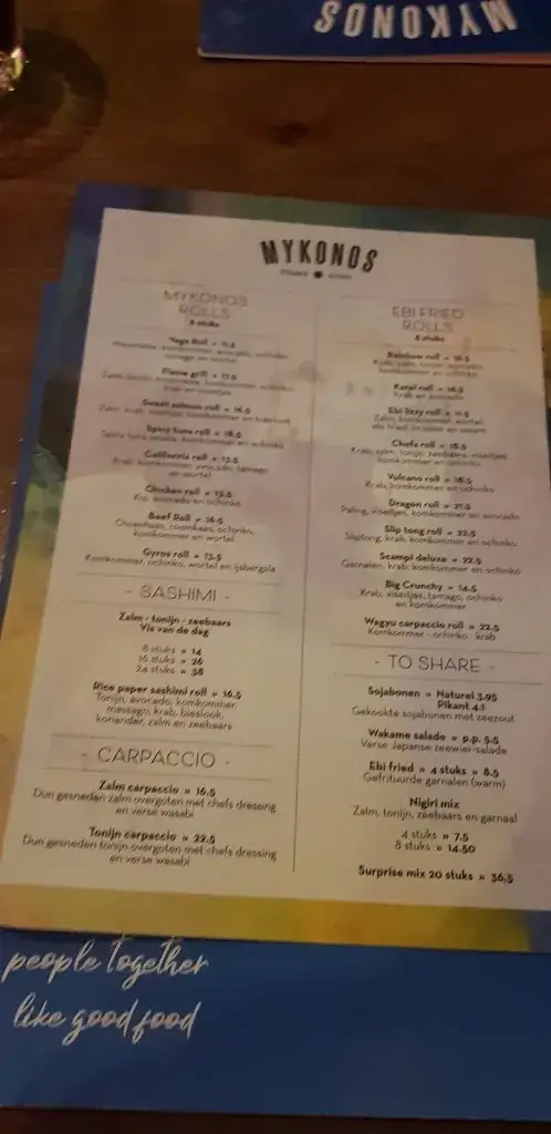 Menu_Steaks & Sushi Mykonos Asten_Asten_image_2