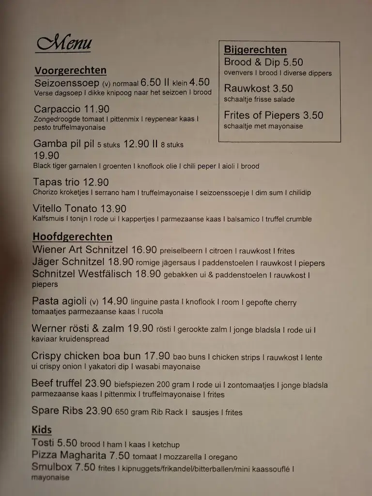 Menu_Bistro Bar d'n Dort_Berghem_image_2