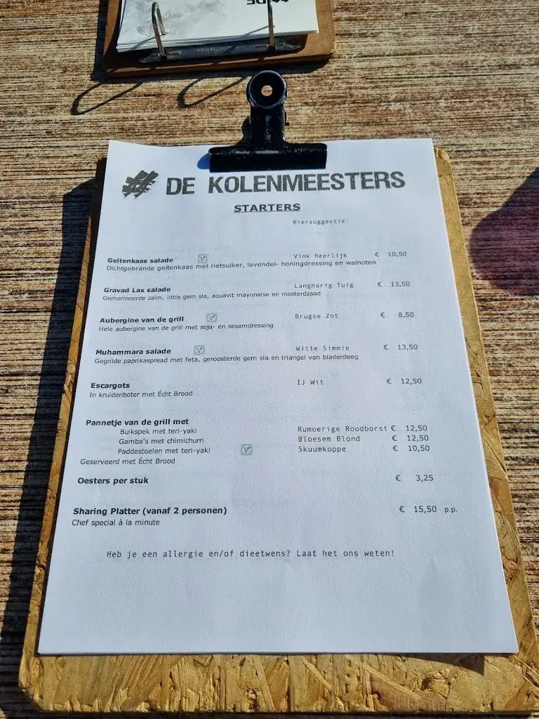 Menu_DE KOLENMEESTERS_Breda_image_1