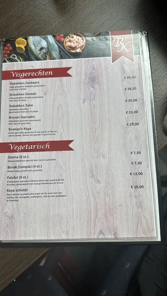 Menu_Irakees Restaurant Koya_Breda_image_2