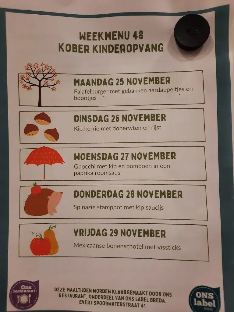 Menu_ONS Restaurant_Breda_image_1