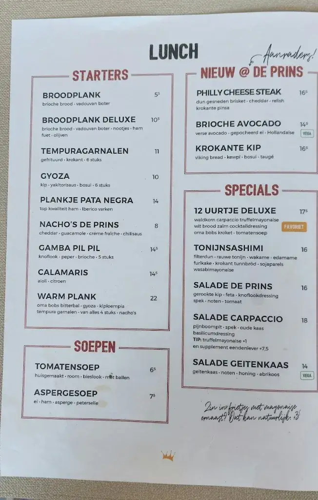 Menu_Eetcafé De Prins_Berlicum_image_1
