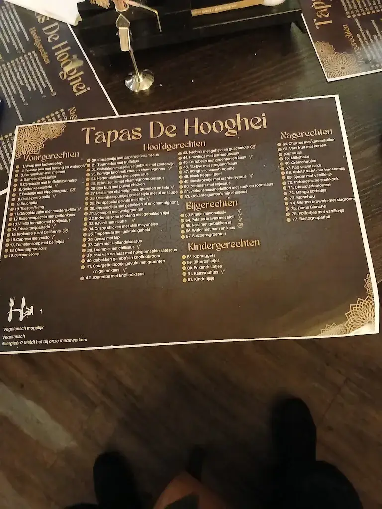 Menu_Restaurant Partycentrum De Hooghei Berlicum_Berlicum_image_1