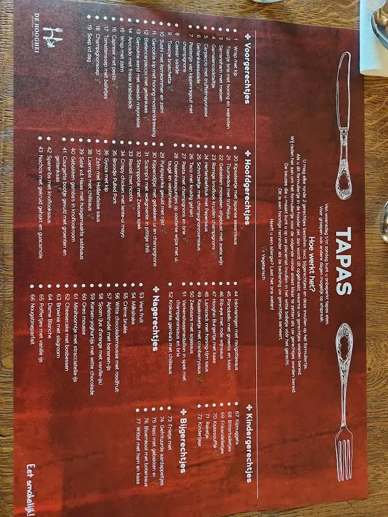 Menu_Restaurant Partycentrum De Hooghei Berlicum_Berlicum_image_4