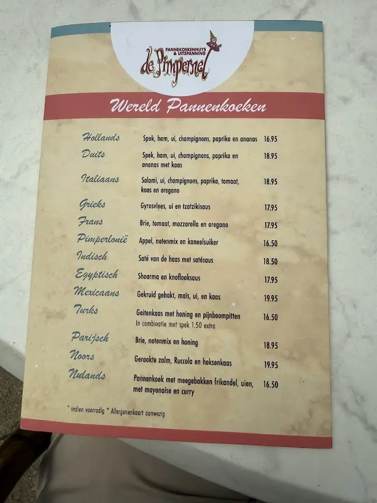 Menu_Pannekoekenhuys De Pimpernel_Berlicum_image_1