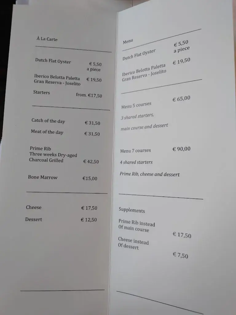 Menü_Brothers Hartering_Amsterdam_Bild_2