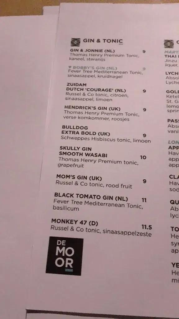 Menu_Gastrobar De Moor_Zoom_image_1
