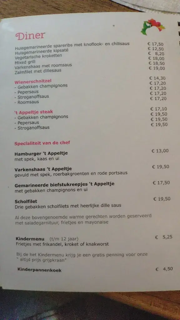 Menu_'t Appeltje_Zoom_immagine_4