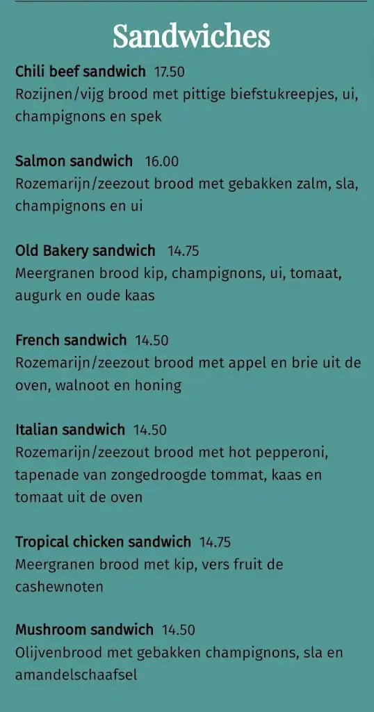 Menu_the Old Bakery_Zoom_image_4