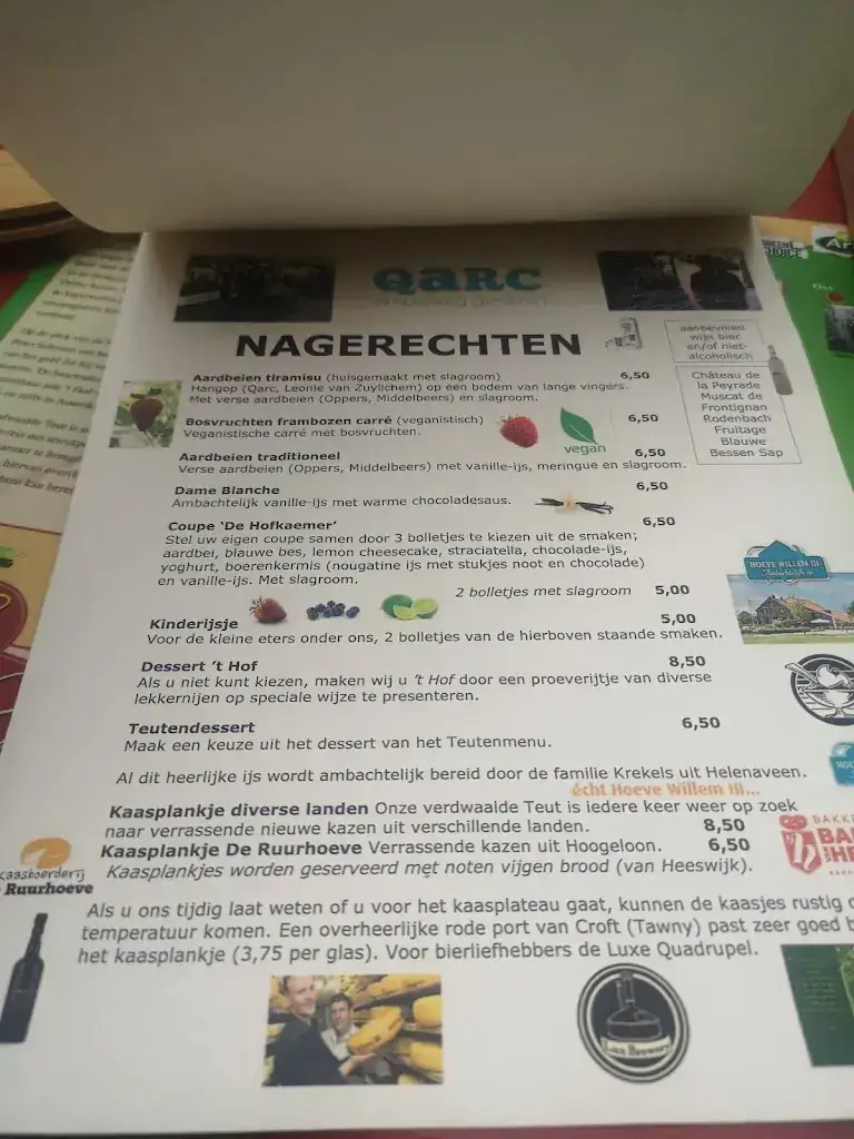 Menu_Streekrestaurant de Hofkaemer_Bergeijk_image_4