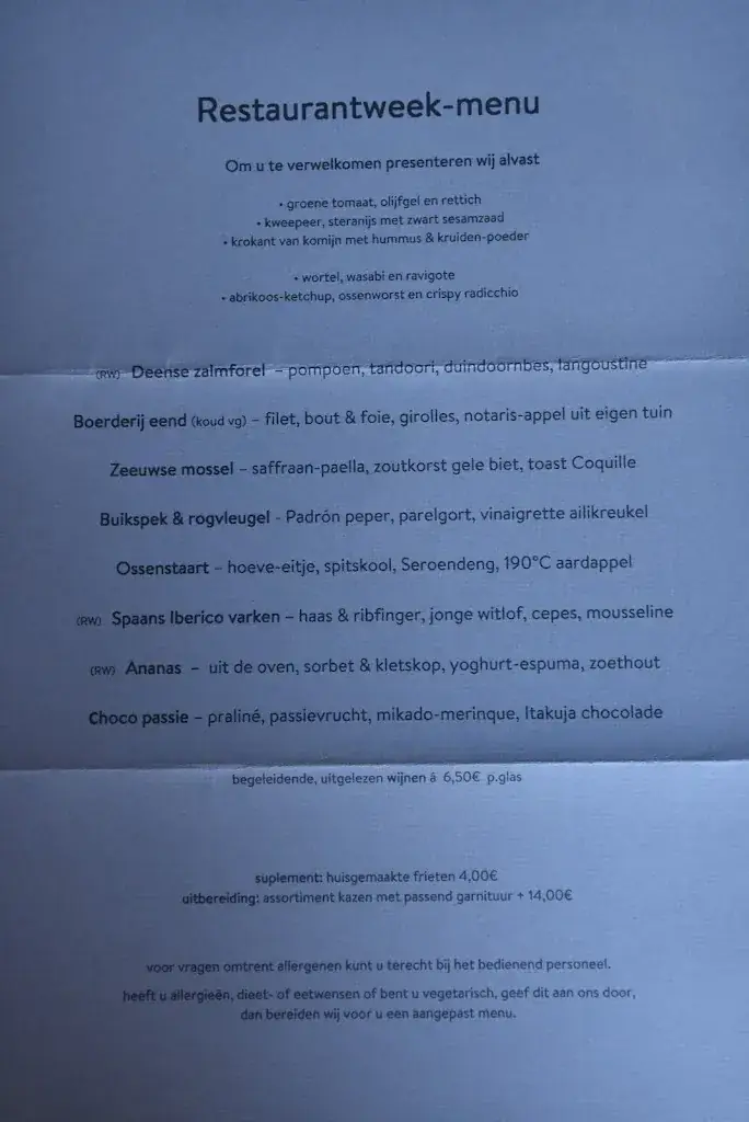 Menu_Restaurant Vandeijck_Riethoven_image_3