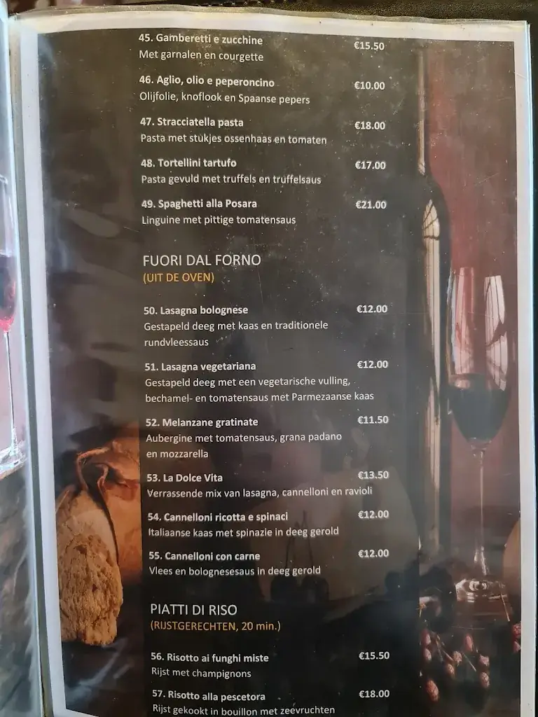 Menu_Restaurant La Dolce Vita_Eersel_image_4