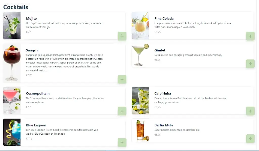 Menu_The Joy Of ..._Bergeijk_imagen_1