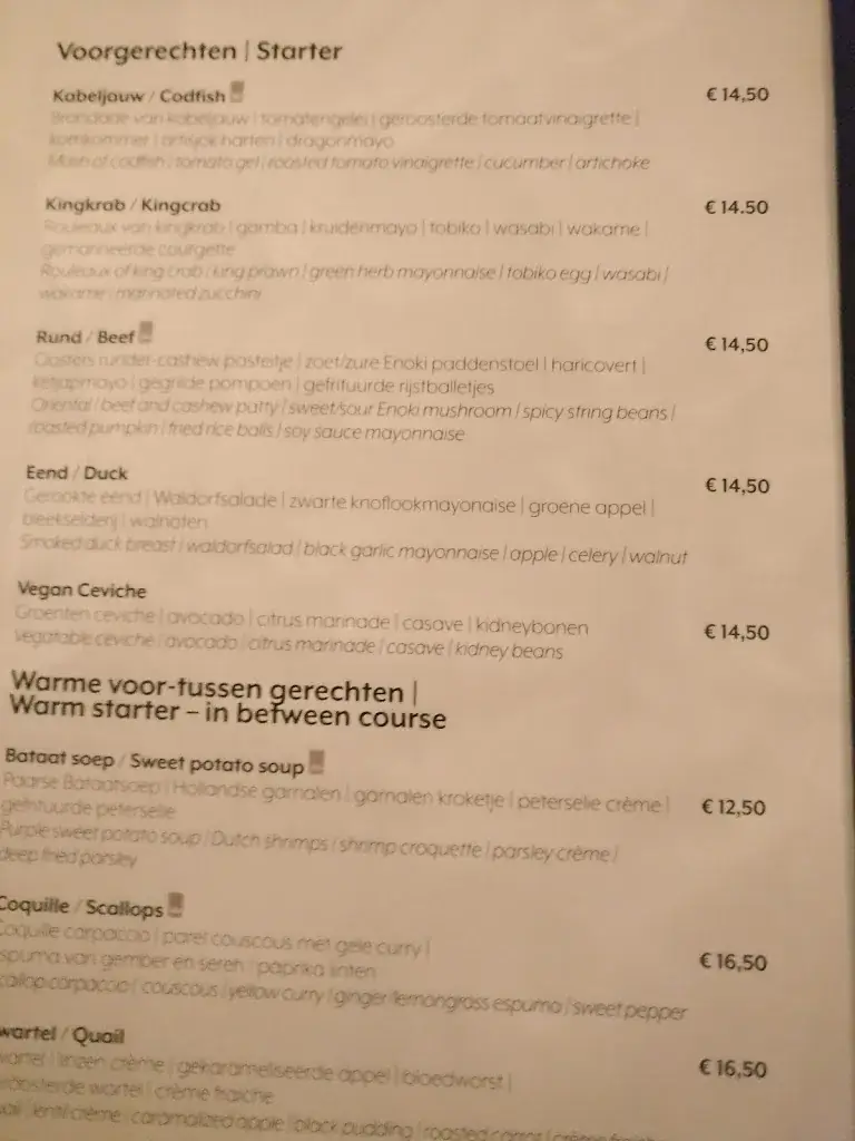 Menu_1910 Restaurant_Eindhoven_image_3