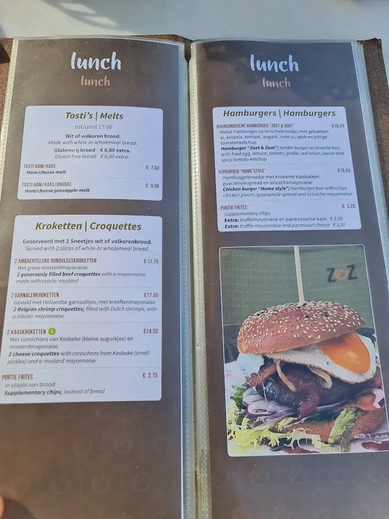 Menu_Restaurant Zoet & Zout Eindhoven_Eindhoven_image_3