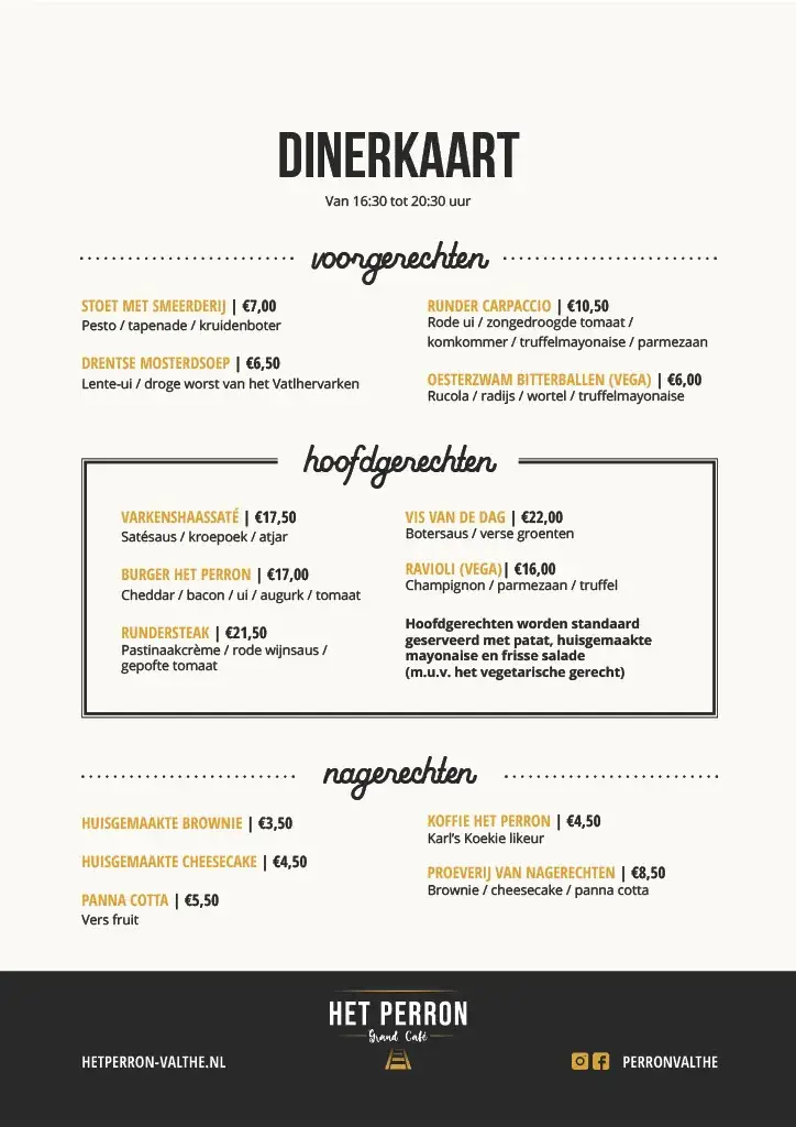 Menu_Grand Café Het Perron_Valthe_imagen_1