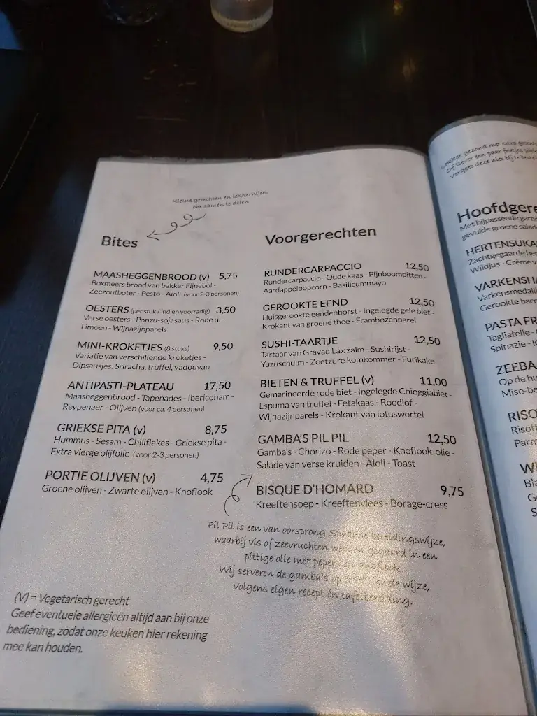 Menu_Grand Café De Douairière_Boxmeer_image_1