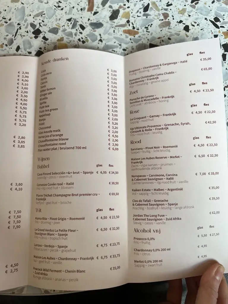 Menü_Brasserie Wijnen_Bladel_Bild_1