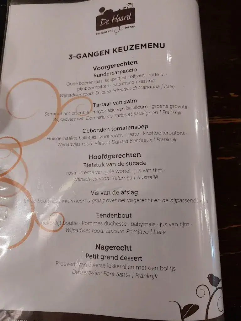 Menu_Restaurant De Haard_Bosschenhoofd_image_1
