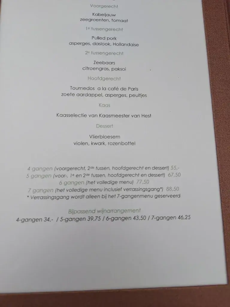 Menu_Restaurant Le Jardin_Rucphen_image_2