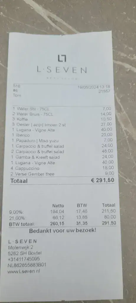 Menu_L•Seven Boxtel_Boxtel_imagen_2