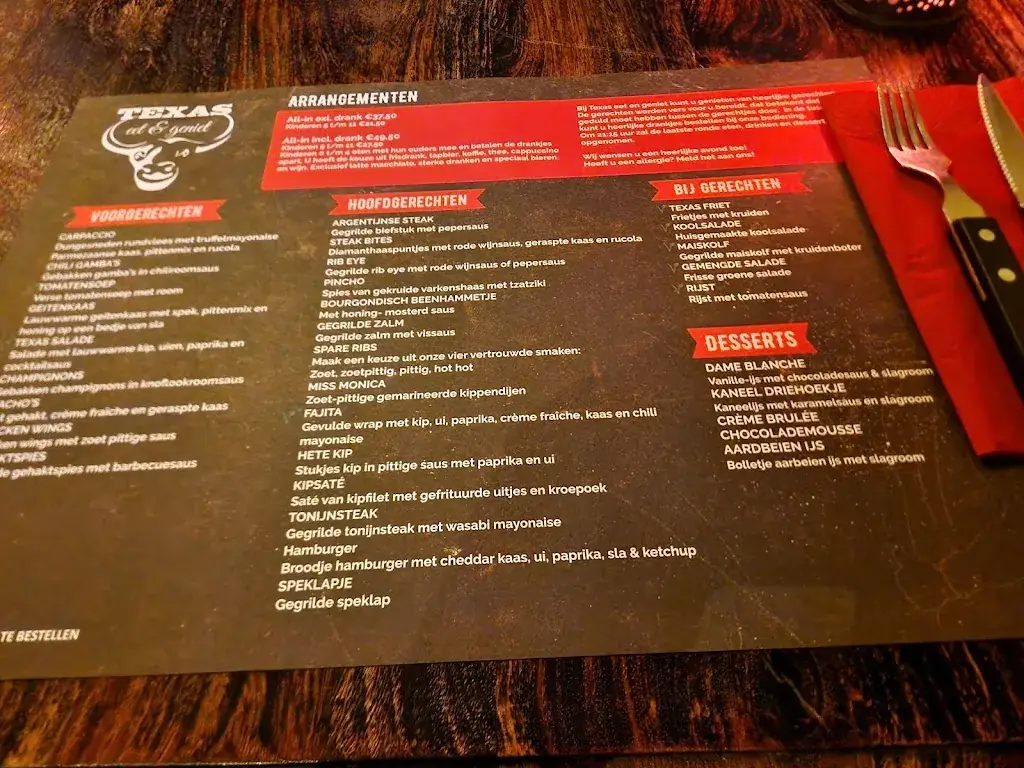 Menu_Texas Eet & Geniet Boxtel_Boxtel_image_3