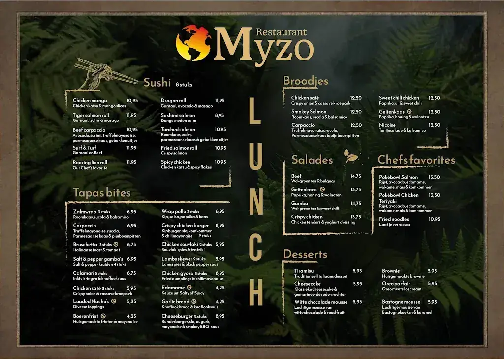 Menu_Restaurant Myzo_Tilburg_image_1