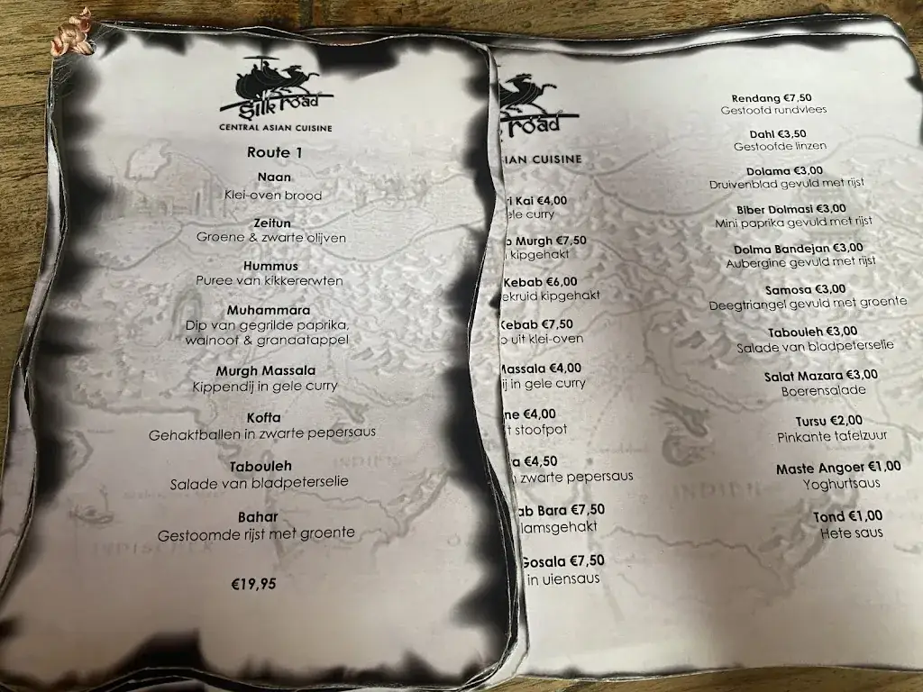Menü_Silk Road Tilburg_Tilburg_Bild_2
