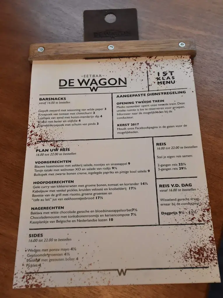 Menu_Restaurant De Houtloods_Tilburg_image_1