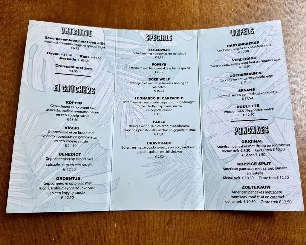 Menü_Brunchcafé Koppig_Tilburg_Bild_3