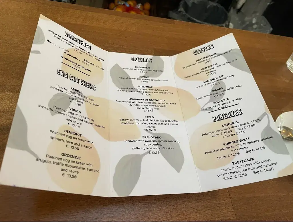Menü_Brunchcafé Koppig_Tilburg_Bild_4