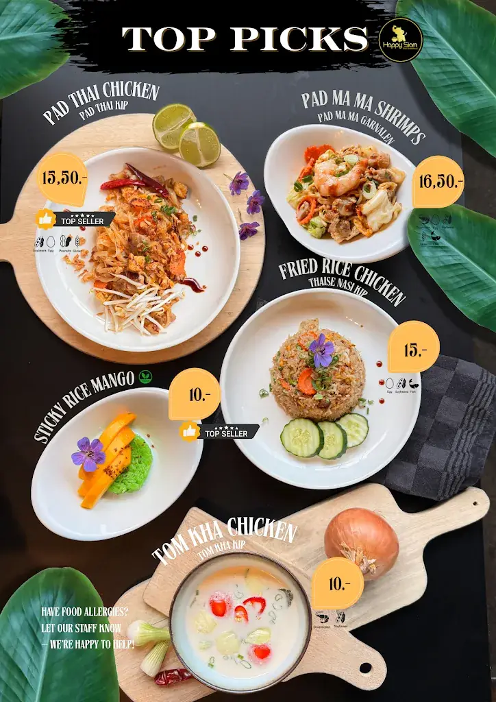 Menü_Happy Siam: Thai Streetfood_Tilburg_Bild_3