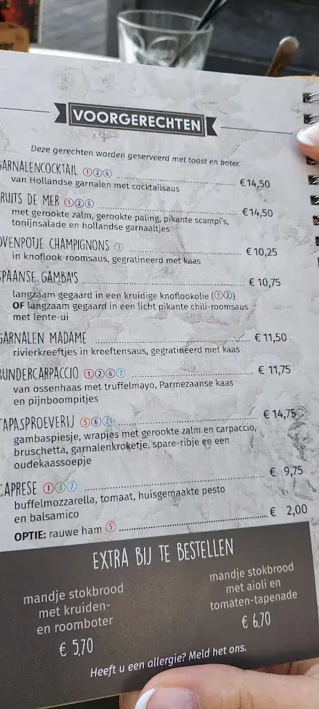 Menu_Café-Restaurant De Zwaan_Son_immagine_1