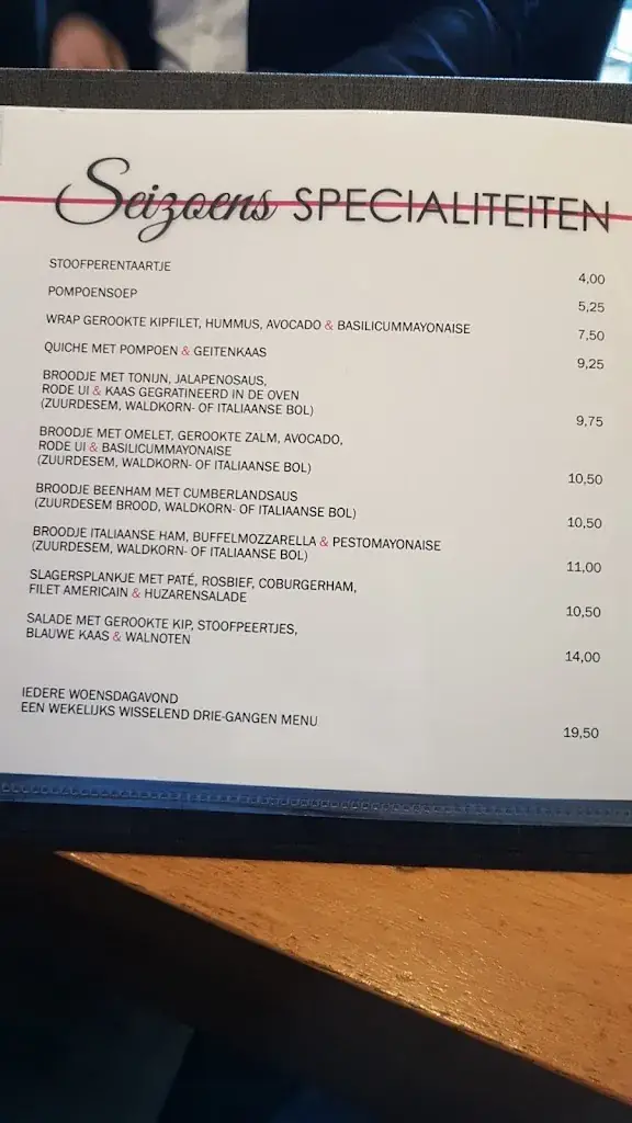 Menu_Restaurant Olijf_Nuenen_image_4