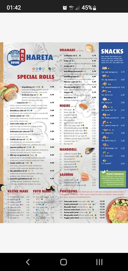 Menu_Hareta Sushi_Budel_immagine_1