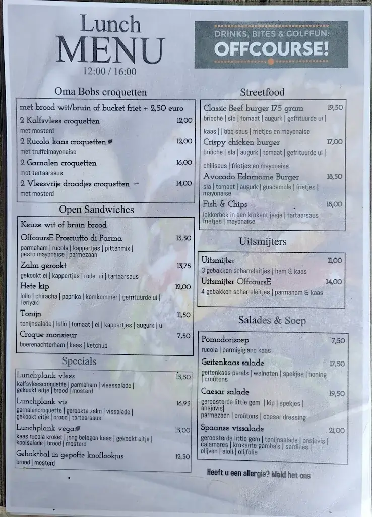 Menu_Brasserij Offcourse_Chaam_immagine_2