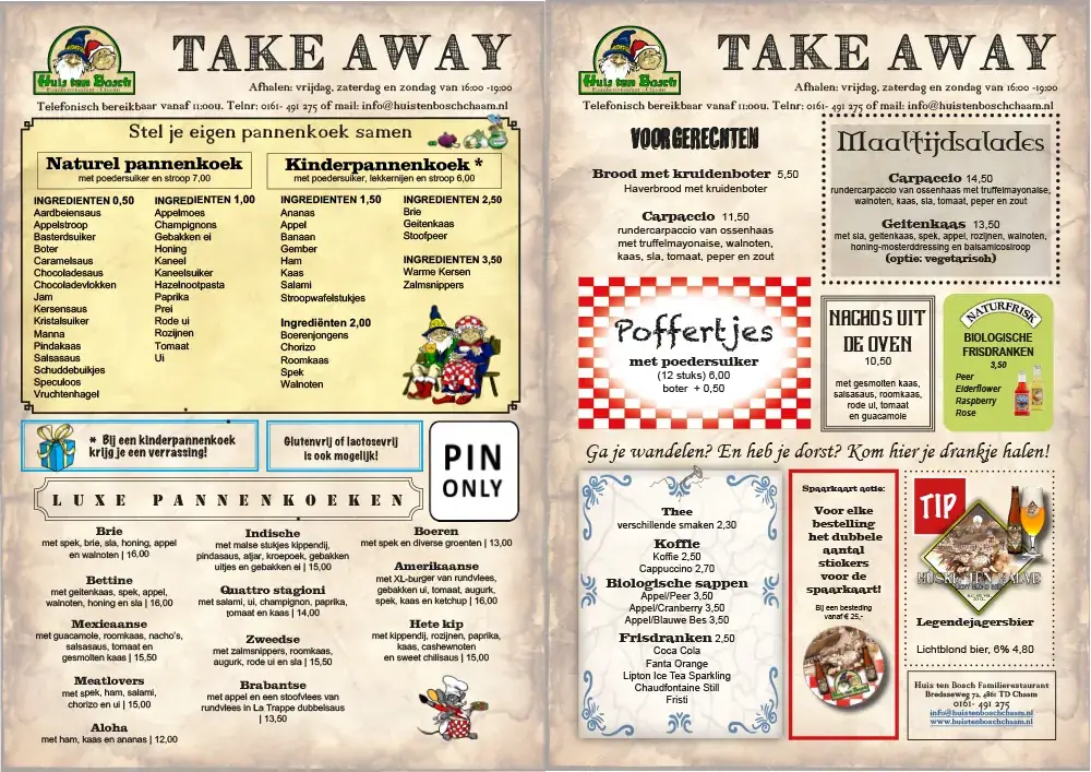 Menu_Huis ten Bosch Chaam | Familierestaurant | Pannenkoeken en meer_Chaam_image_1