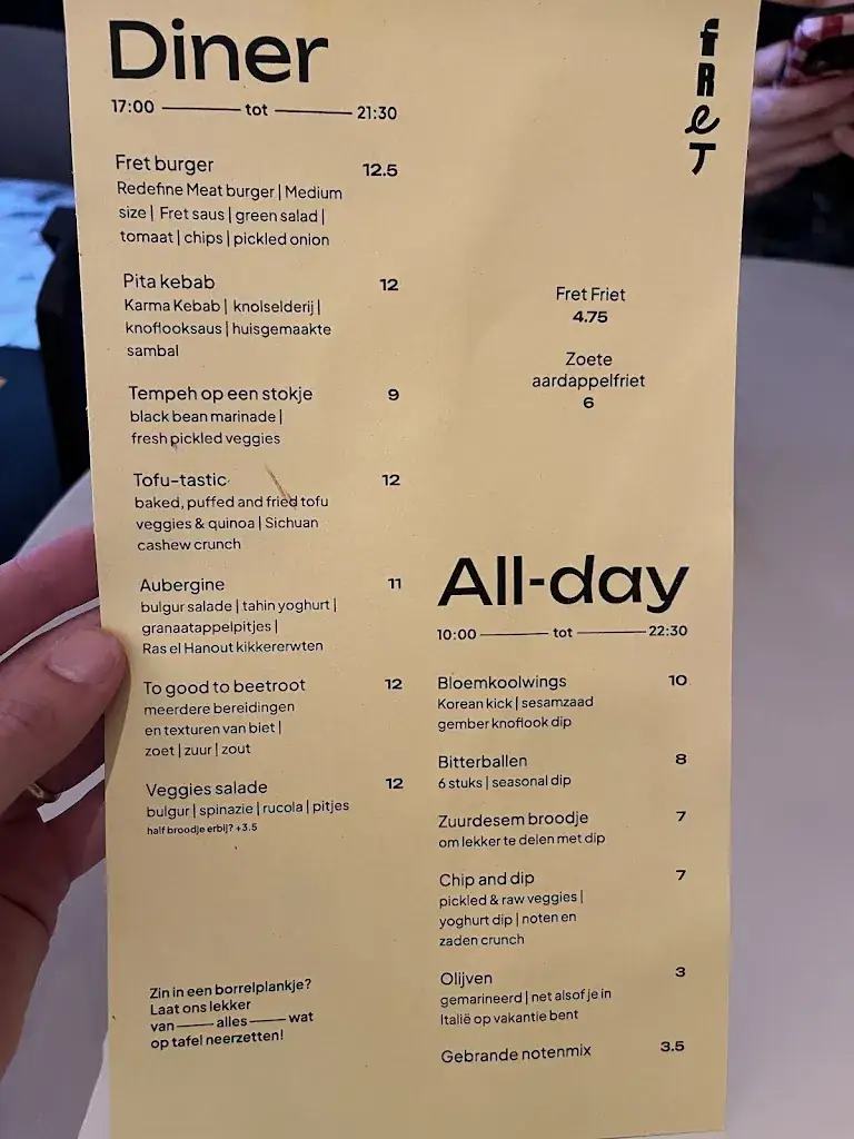 Menu_Eten bij Fret_'s-Hertogenbosch_image_1