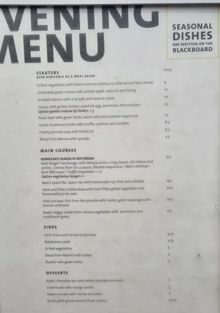 Menü_Baek Food & Drinks_Rotterdam_Bild_4