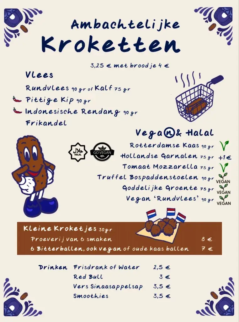 Menu_Het Kroket Loket_Rotterdam_immagine_2