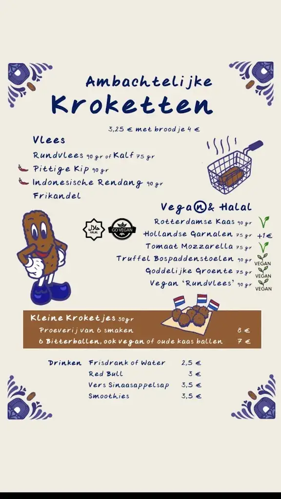Menu_Het Kroket Loket_Rotterdam_immagine_3