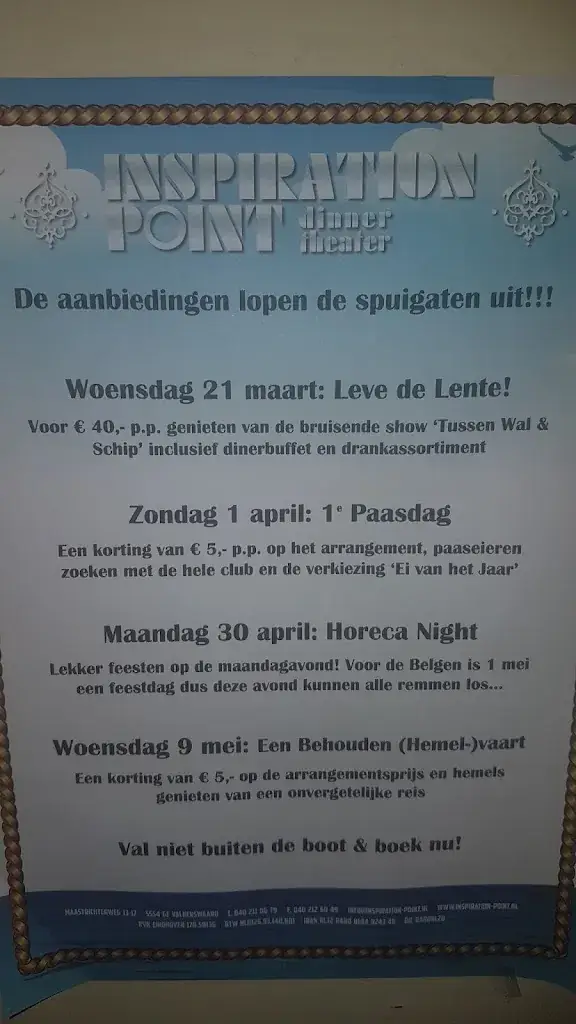 Menu_Inspiration Point B.V._Valkenswaard_imagen_1