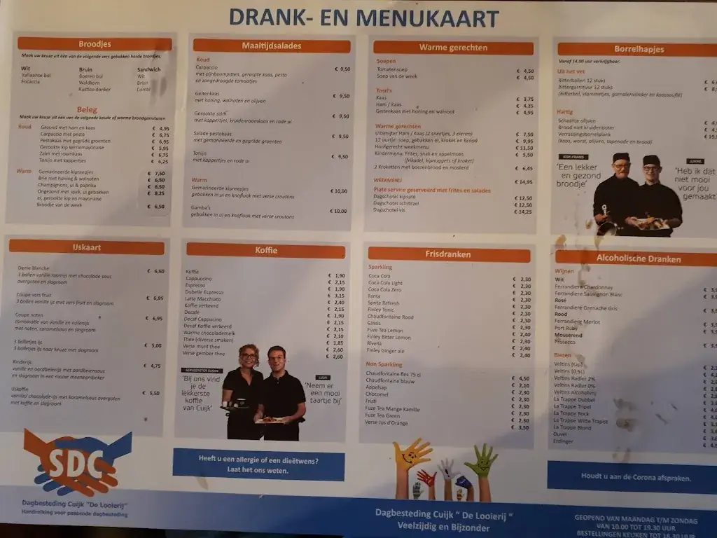 Menu_Lunchroom De Looierij - Eten, drinken en vergaderen in hartje Cuijk_Cuijk_image_1