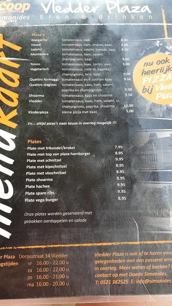 Menu_Vledder Plaza_Vledder_image_3