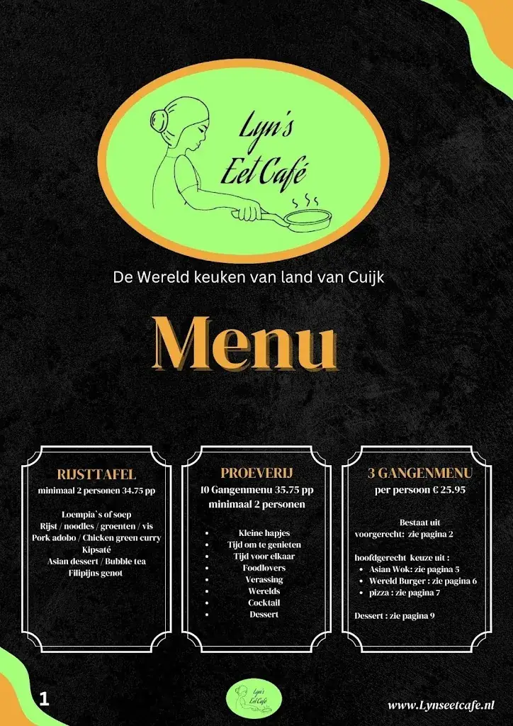 Menu_Lyn's Eetcafe_Cuijk_imagen_1