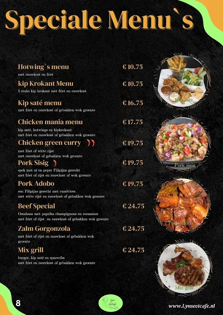 Menu_Lyn's Eetcafe_Cuijk_imagen_2
